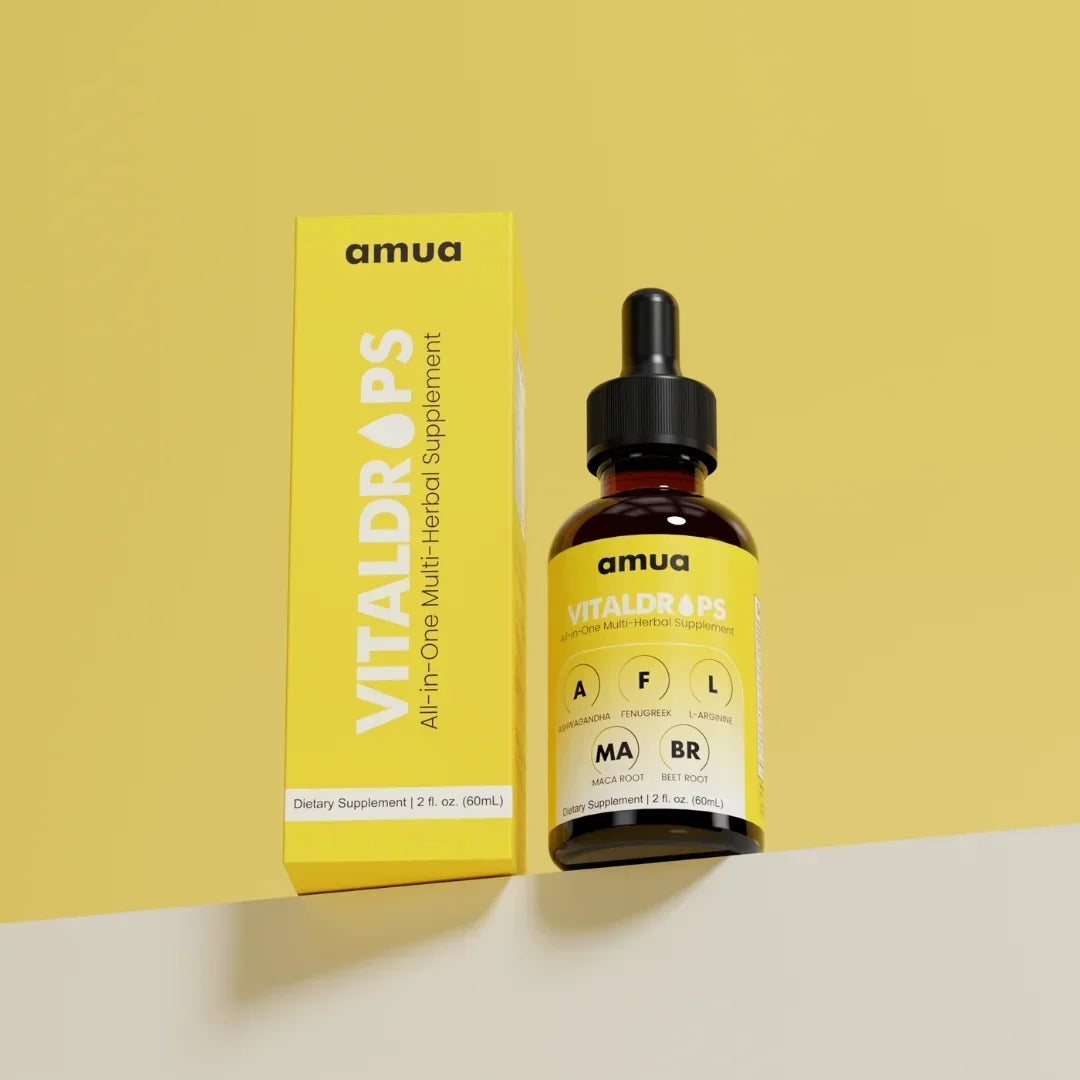 Amua Vitaldrops – flacon et boîte