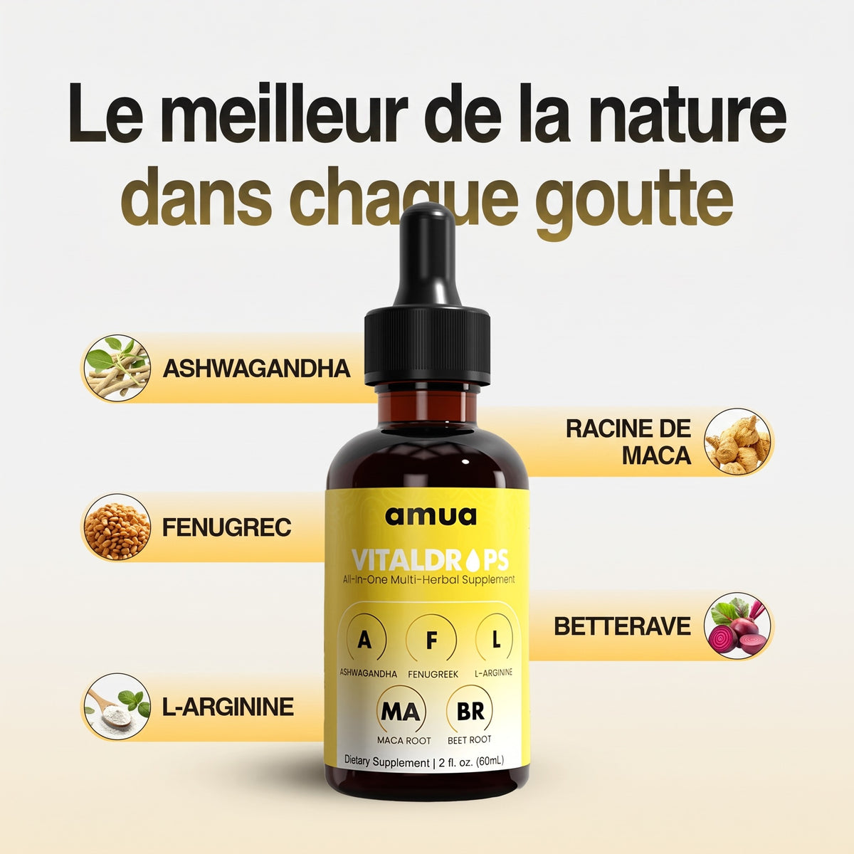 Le meilleur de la nature dans chaque goutte